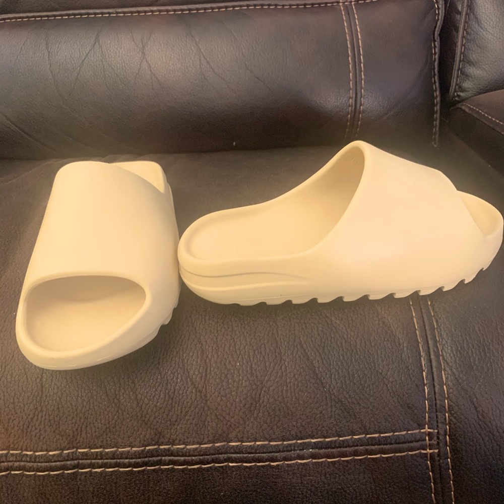 Yeezy slides size 12( worn and used)